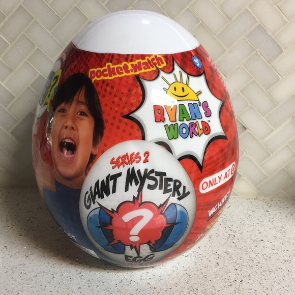 ryan's world white egg